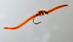 ** Brown San Juan Worm Fly **